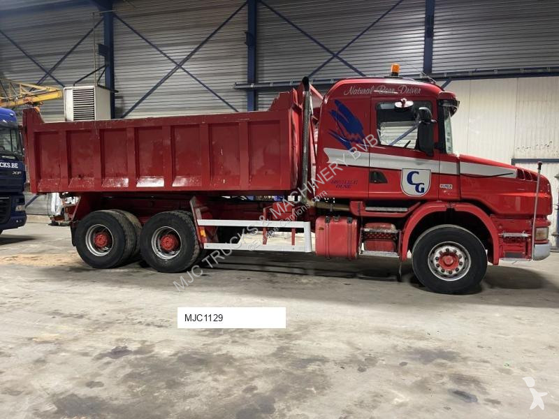 Camion Scania T124-420 TORPEDO HAUBE - 6x4 -...