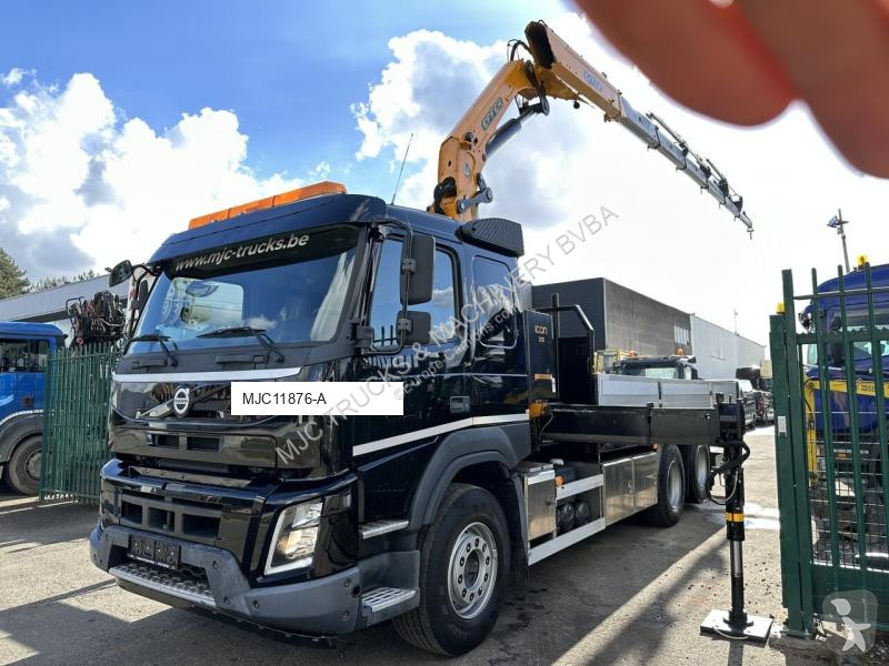 Camion Volvo FMX 370 6x2 PRITSCHE 6M35 + KRAN...