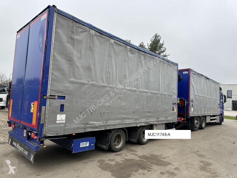 Vrachtwagen met aanhanger Mercedes PK19.001 SLD C