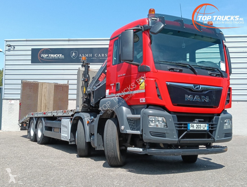 Camión MAN 35.360 8x2 - Hiab 22TM Kraan,...