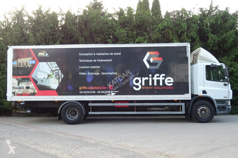 Lastbil DAF 65300 Euro 5 kontener 21 pal, winda...