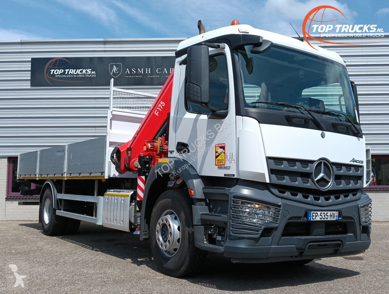 Kamion Mercedes 1830 Fassi 17TM Kraan, Crane,...
