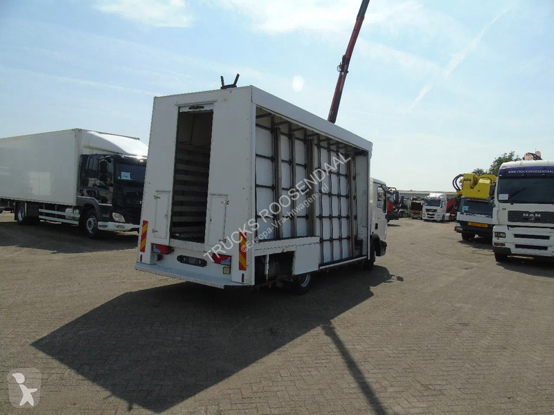 Lastbil MAN 8.180 + PALFINGER + GLASS TRUCK +...