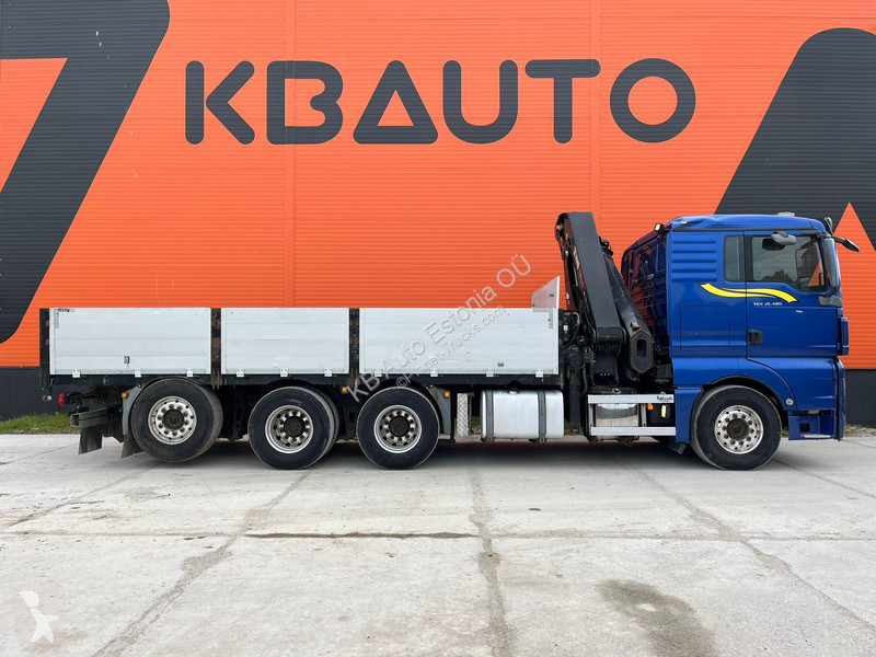 Kamion MAN 35.480 8x4*4 HIAB 288E-7 / PLATFORM...