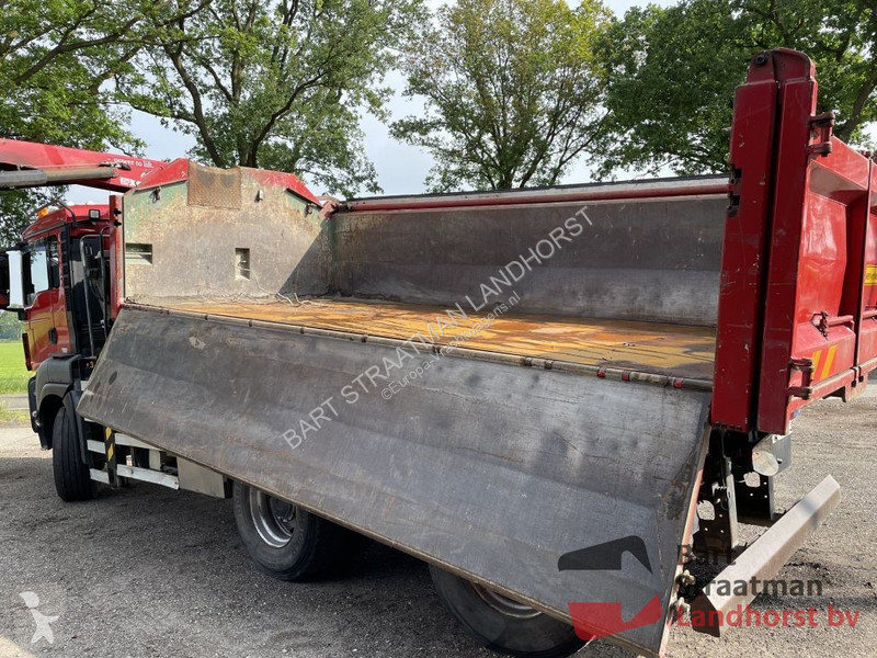 Lastbil MAN TGS  6x6 met 2 zijdige kipper en...