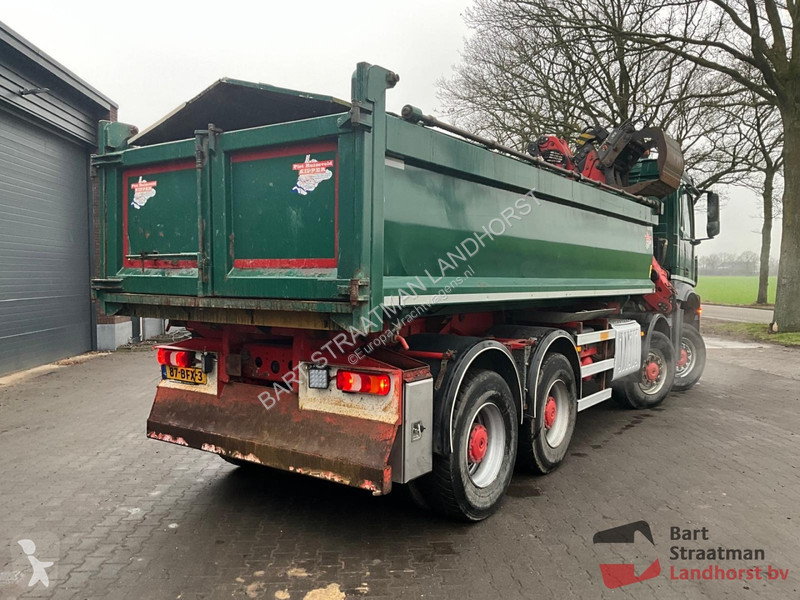 Kamion Mercedes 4142 8x8 Euro 6 Met 2 zijden...
