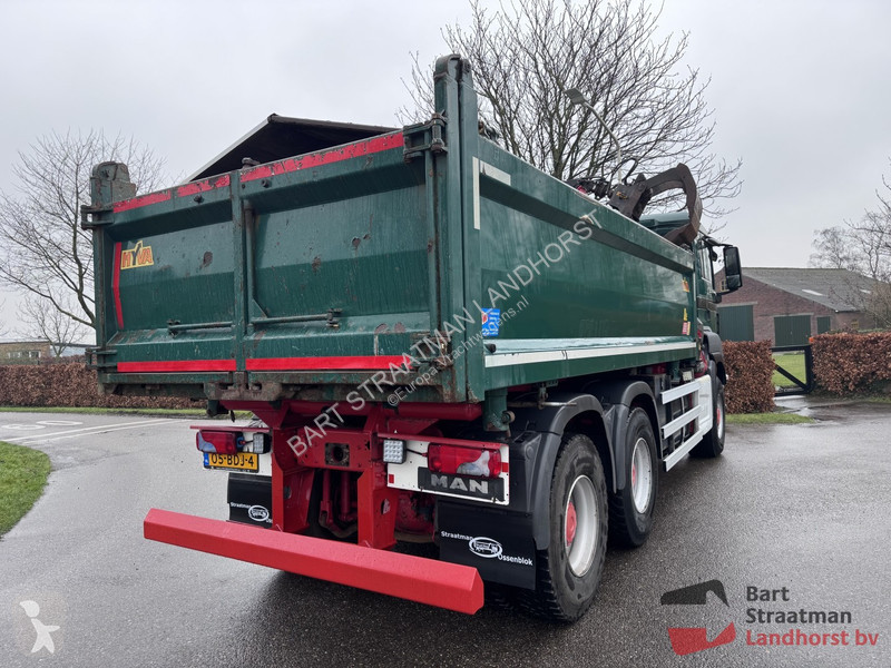 Lastbil MAN TGS 6x6 Euro 6 met 2 zijden kipper...