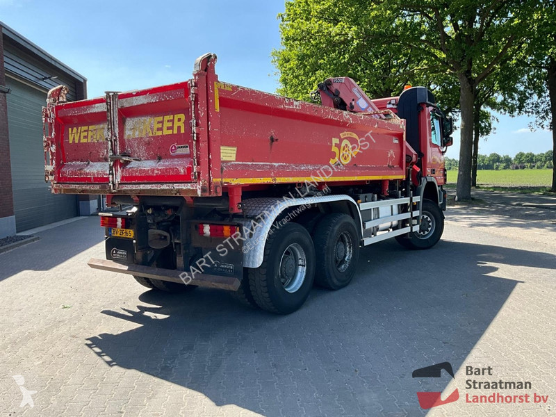 Lastbil Mercedes ACTROS 3332  6x6 Euro 5 met 2...
