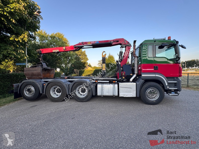 Kamion MAN 35.440 8x4 Euro 6 met HYVA 26 Ton...
