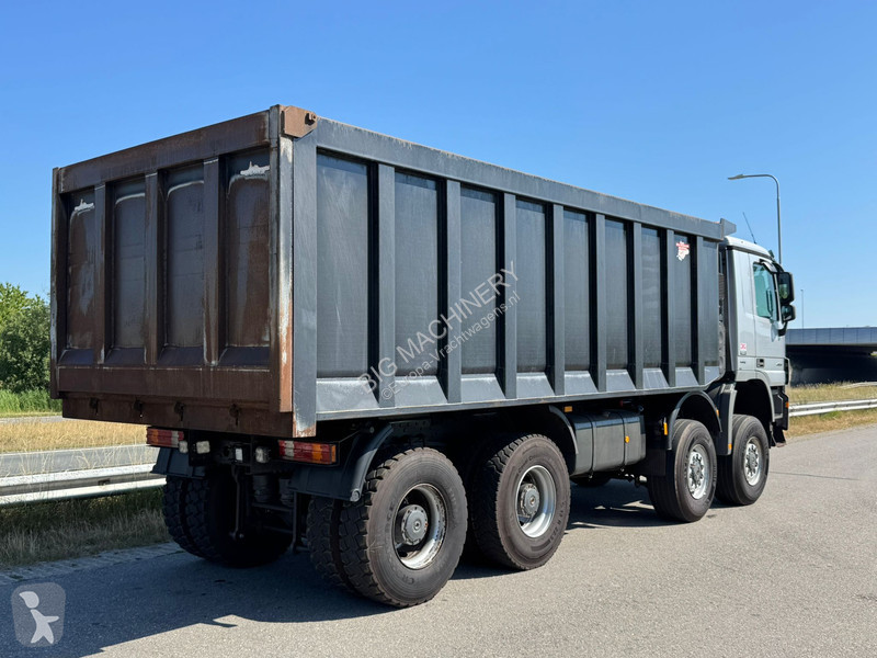 Vrachtwagen Mercedes ACTROS 4851 V8 8x8 tipper
