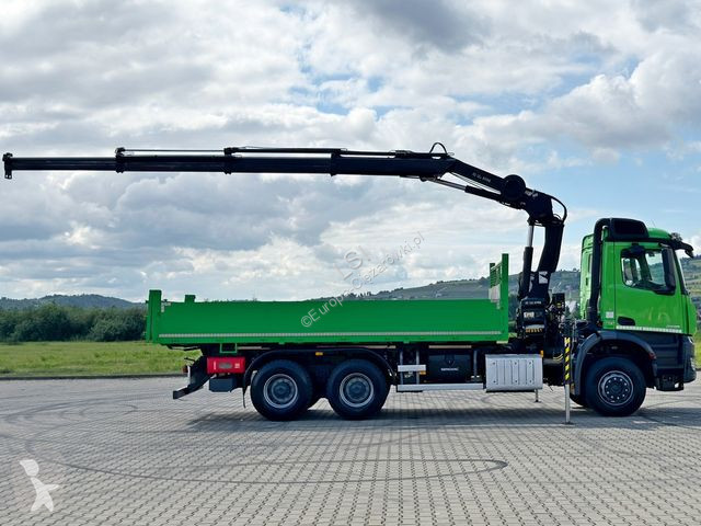 Camión Mercedes AROCS * HIAB 122 ES - 3 HIPRO *...