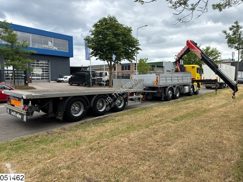 Kamion MAN 35 400 8x2, Handgeschakeld, Fassi,...