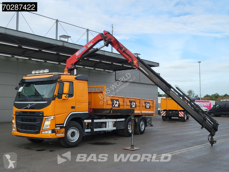 Kamion Volvo 420 6X2 HMF 2120 K 4 Crane...