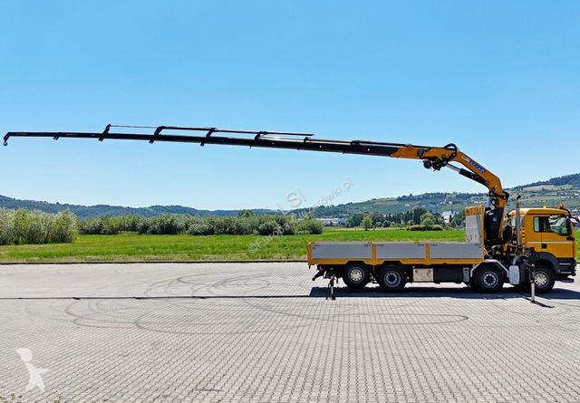 Camion MAN 35.480 * EFFER 395/6S + FUNK / 8x4