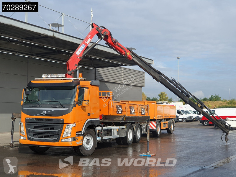 Kamion Volvo 420 6X2 Combi HMF 2120 K 4 Crane...