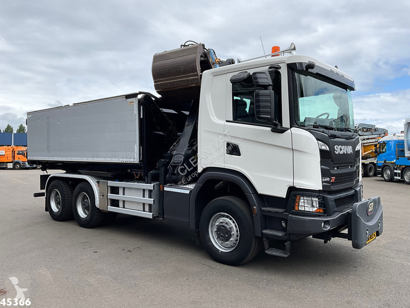 Camion Scania 410 6x6 Euro 6 Palfinger 17...