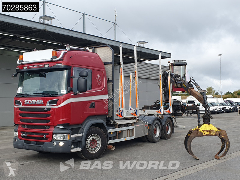 Camion Scania R730 R 6X4 HIAB F108S 79 Crane...
