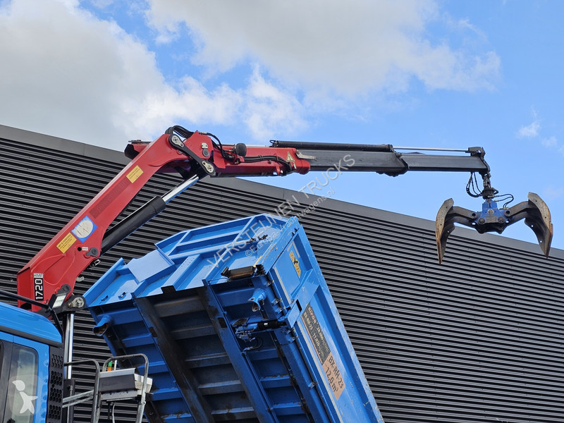 Kamion MAN 28.400 6X4-4 BL / CRANE + 2 SIDE TIPPER