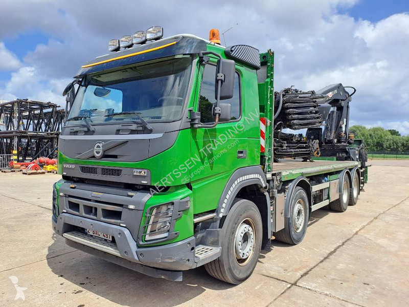 Camion Volvo 460 + HIAB 622 E-6 HIPRO 16m + Fly...