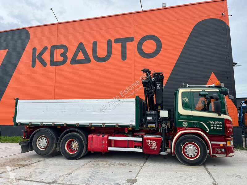 Camion Scania P 410 6x2*4 HIAB 211EP-5 / BOX...