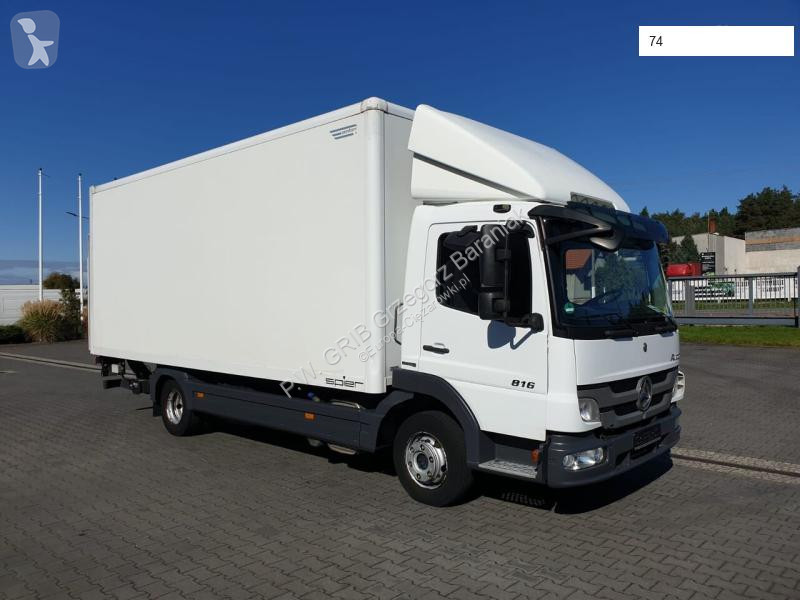 Kamion Mercedes 816 BOX+LIFT DEUSTCHER LKW