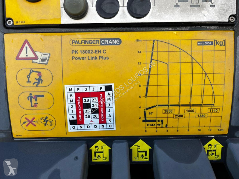 Kamion Renault C-380 6X2 PLATEAU GRUE C-Series