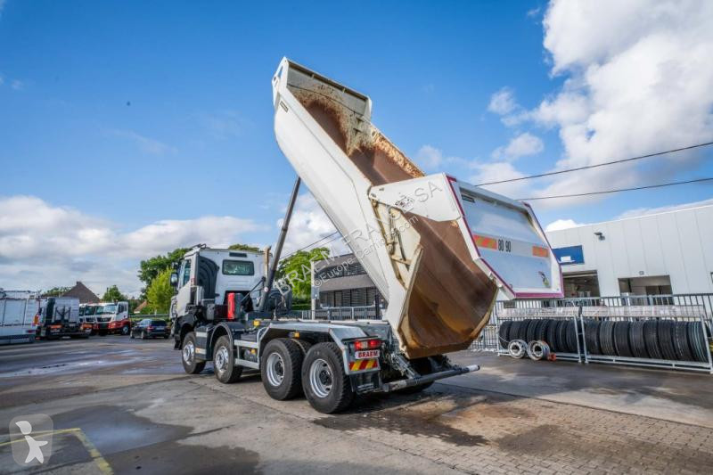 Camion Renault  K 480 + BENNE ENROCHEMENT HARDOX
