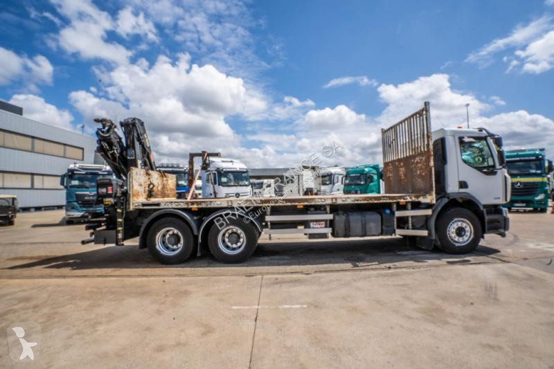 Camion Renault  LANDER 340 DXI-6X4+HIAB 14...