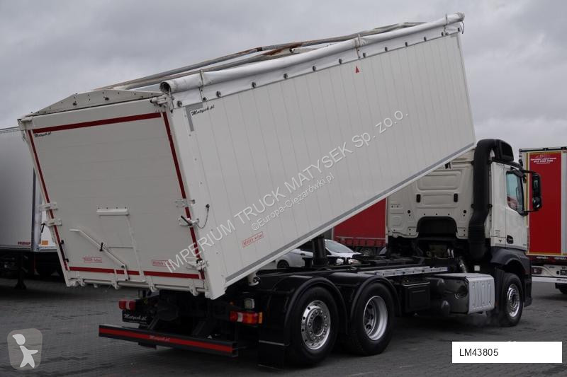 Kamion Mercedes ACTROS / 2545 / 6x2 / WYWROTKA...