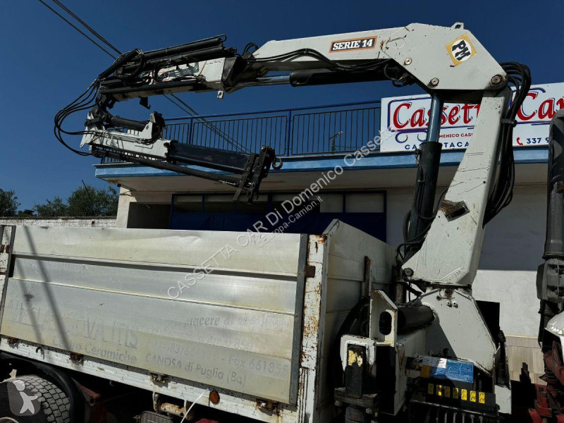 Camião Iveco FIAT 240.36 CON CASSONE FISSO+GRU