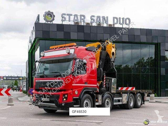 Kamion Volvo FMX 500 8x2 Effer 585 Fly Jib...