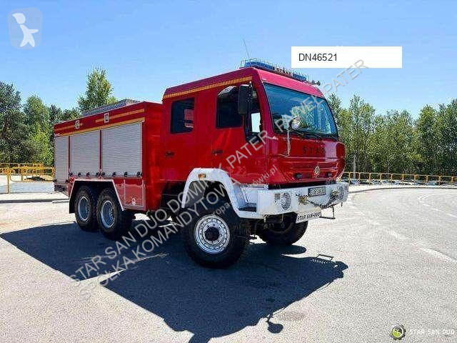 Camião MAN Star 266 MAN 6x6 Fire Truck Feuerwehr