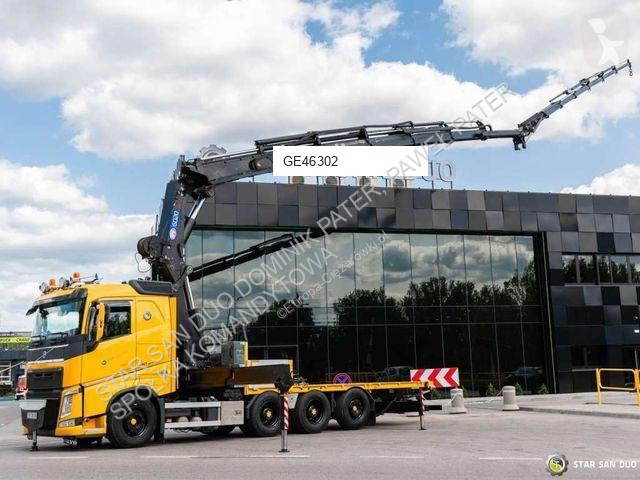 Camion Volvo 8x4 HMF 6020 Fly Jib Winch