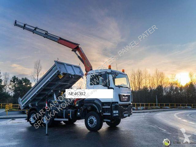Camion MAN TGS 6x6 PALFINGER PK 18001 EH Crane...