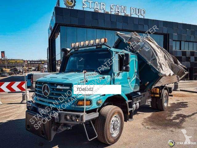 Camion Mercedes 1833 4x4 Kipper Camper Chassis