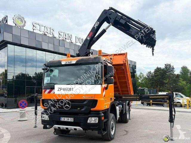 Camion Mercedes 1841 AK 4x4 Hiab 288E-7 Crane...