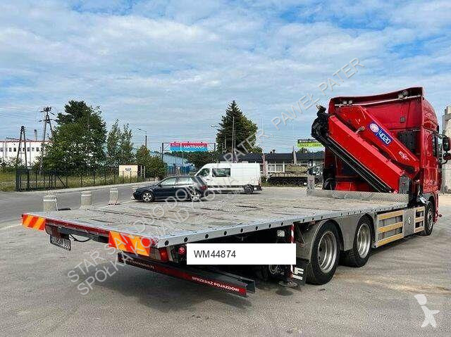 Camion DAF 6x2 HMF 4020 EURO 5 KRAN CRANE
