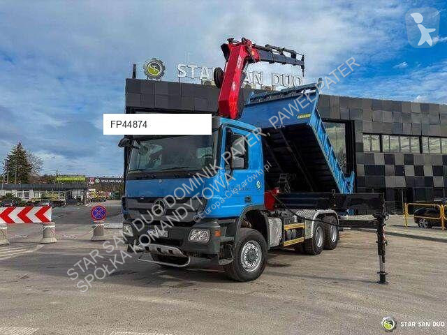 Camion Mercedes ACTROS 3341 6x6 HMF 4220 K4...