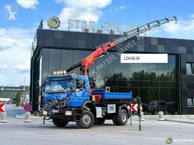 Camion Mercedes AXOR 1833 4x4 Palfinger PK...