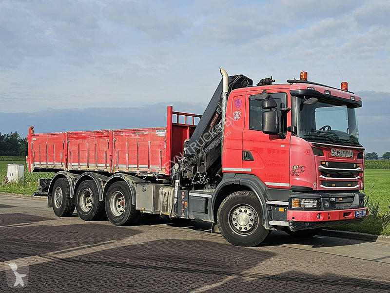 Kamion Scania 400 8X4*4 HIAB 211EP-3