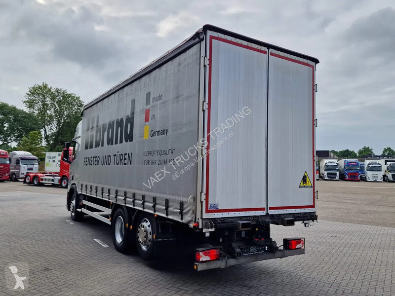 Kamion Scania 410 Highline 6x2 - Curtain sider...
