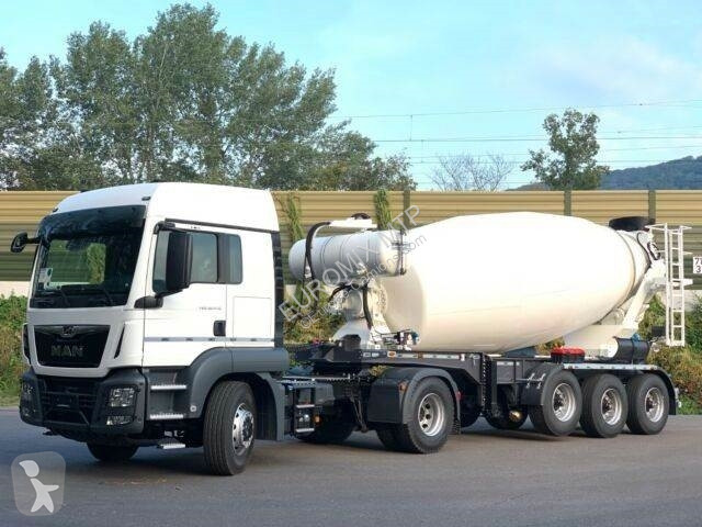 Lastbil Euromix 12m³ Betonmischer-Auflieger