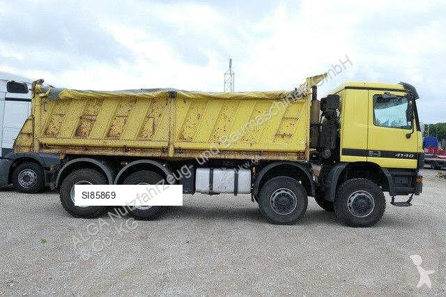 Kamion Mercedes 4140 AK 8x8, Allrad, Meiller, 17m³