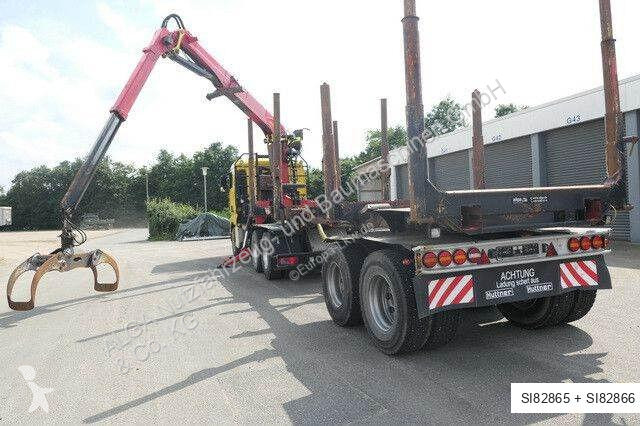Lastbil MAN 26.540 TGX 6x4, Kombizug, Huttner...