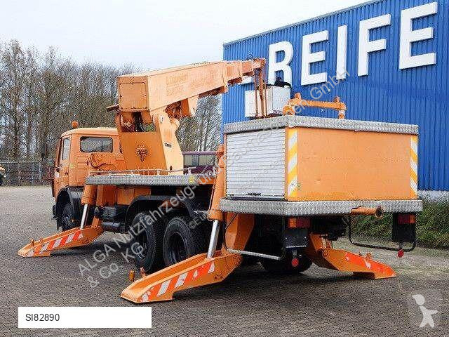 Nacelle Mercedes 6x4, Ruthmann, 28m. 3. Sitz