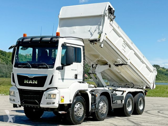 Camion MAN 35.400 KIPPER 6,00 m + BORDMATIC * 8x4