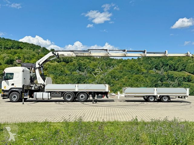 Camion remorque Scania R440 * HIAB 422 E-6 HIRO...