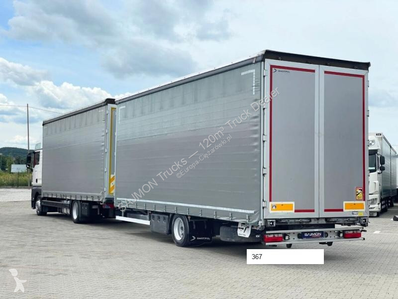 Camion remorque MAN TGX 18420 / PRZEJAZDOWY /...