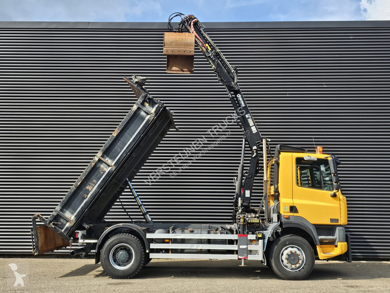 Kamion DAF 75250 4X4 / HIAB CRANE + TIPPER /...