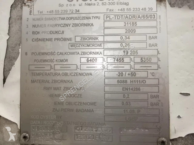 Camion Scania R380 6X2 19200 ITER TANK,MANUA...
